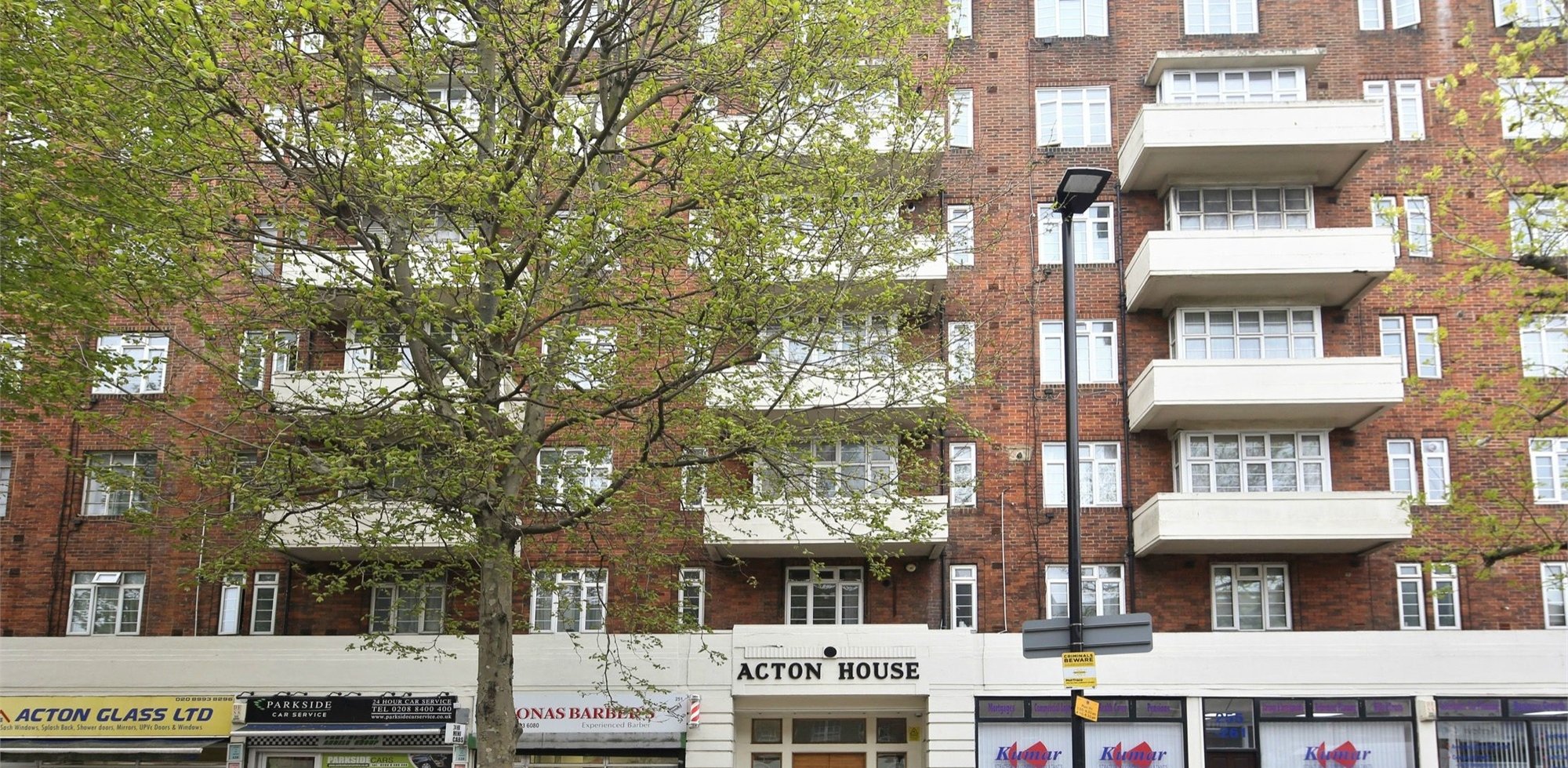 Flat To Rent in Acton House, Horn Lane, LONDON, W3