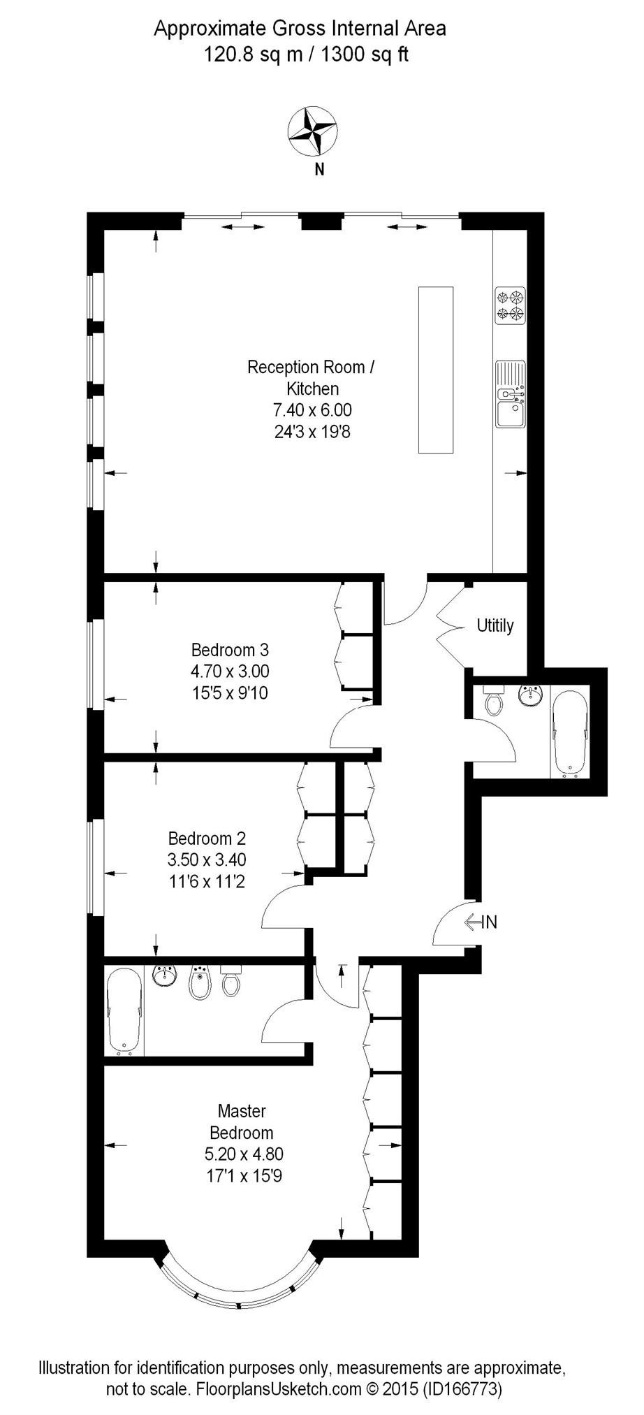 Flat To Rent in Elm Avenue, Ealing