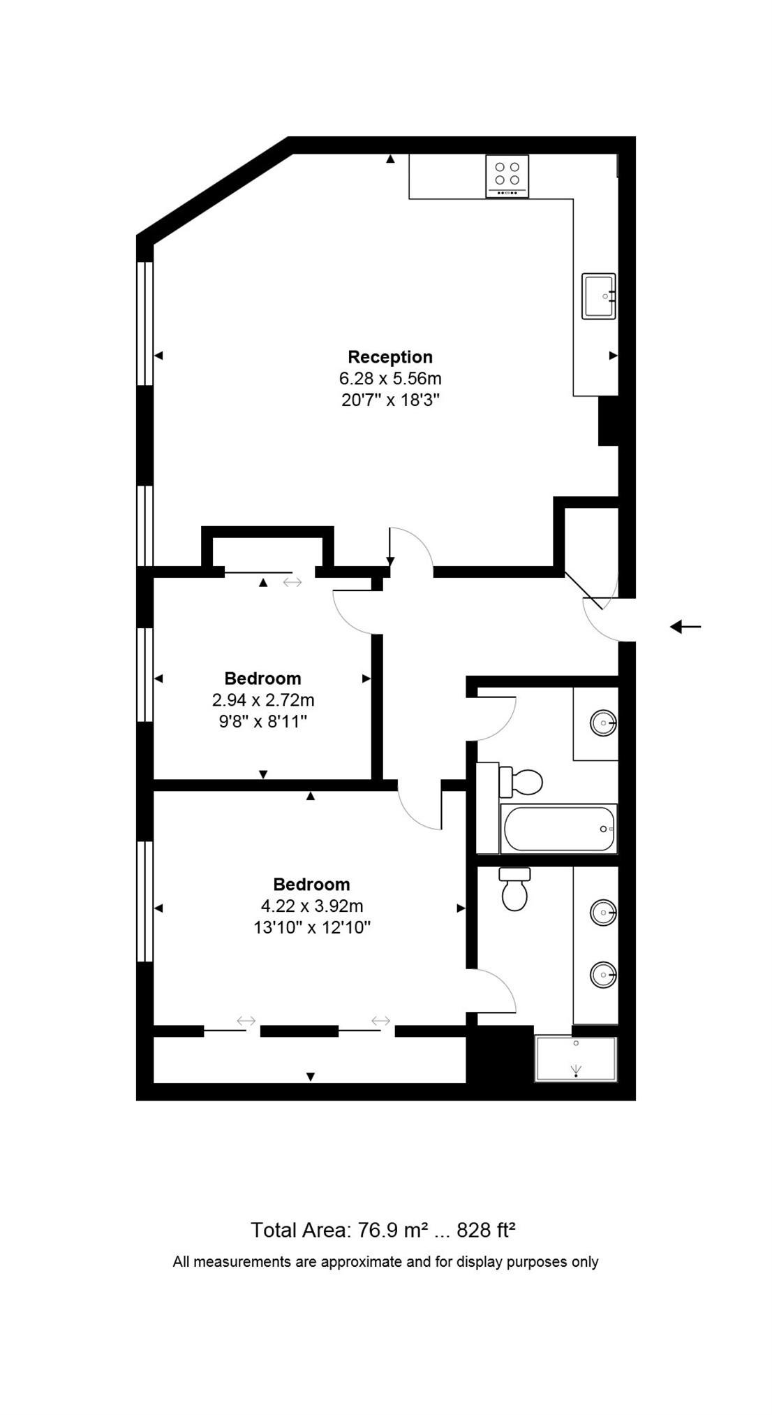 Flat To Rent in Woodgrange House, 429 Uxbridge Road, Ealing